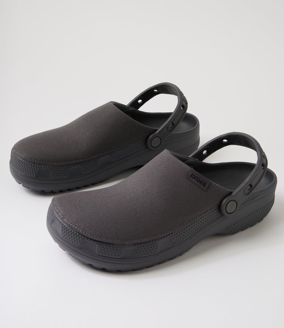 Classic Crafted M Black Sands Canvas Flat Shoes