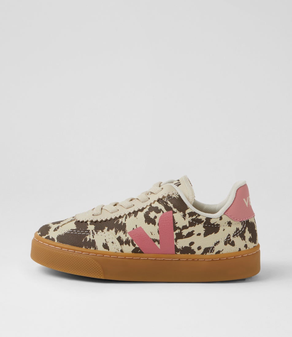 Small Volley Junior Pierre Wild Country Leather Court Sneakers