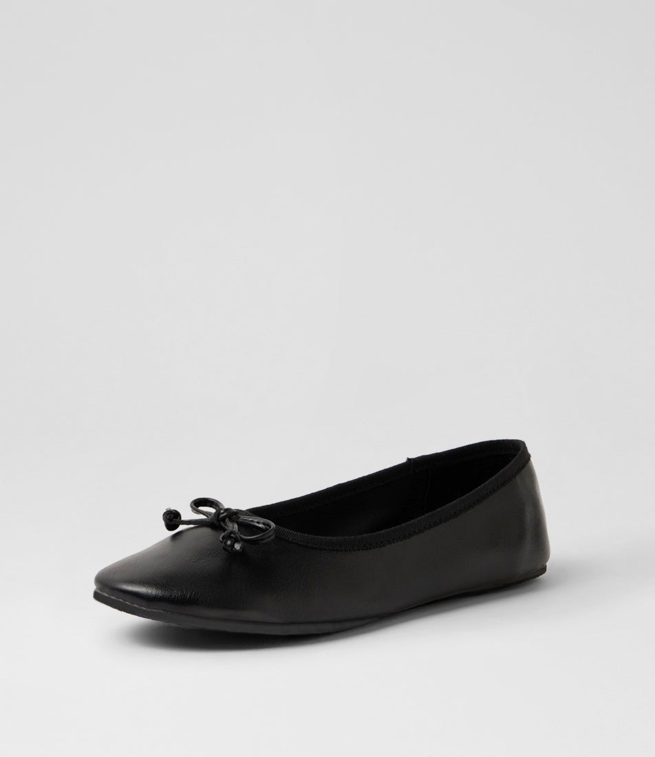 Oracle Black Ballet Flats