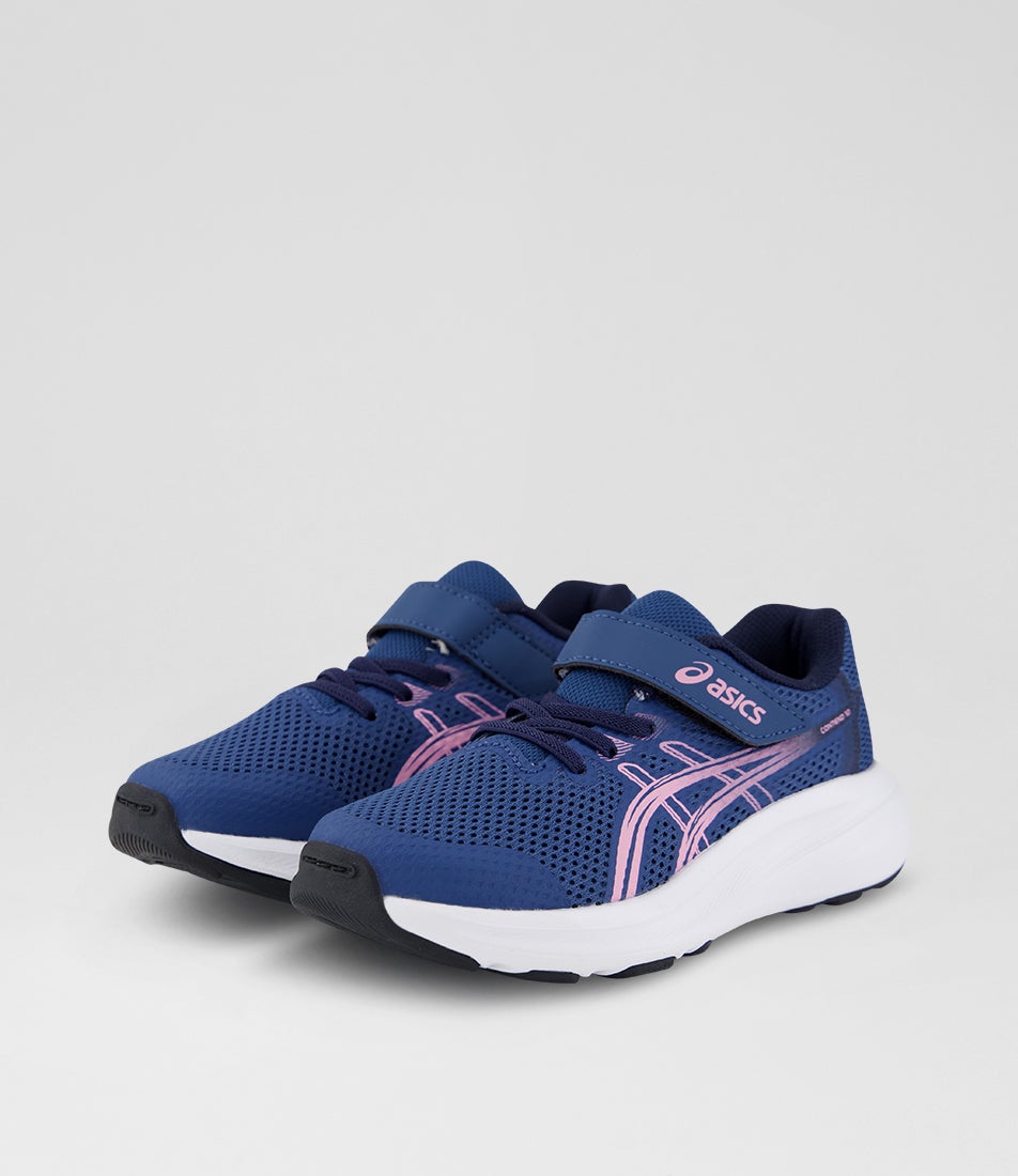 Contend 10 Junior Grand Shark Bubblegum Mesh Slip On Sneakers