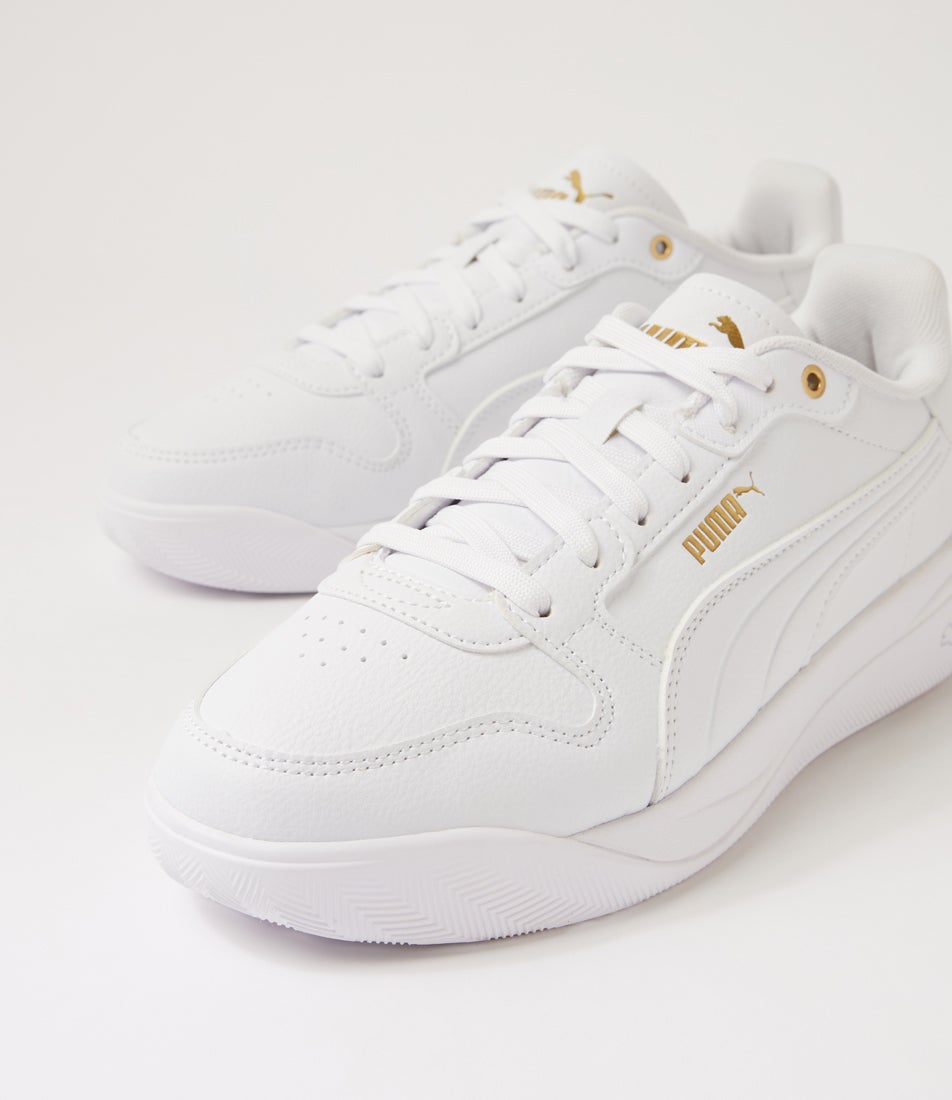 Court Bae White Gold Sneakers Court Bae White Gold Sneakers