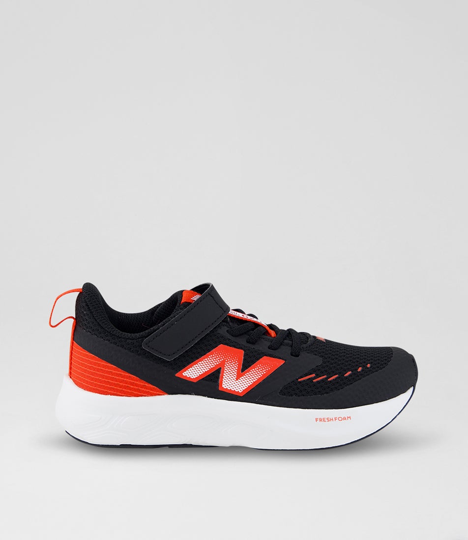 625 Junior Black Neo Flame Mesh Sneakers