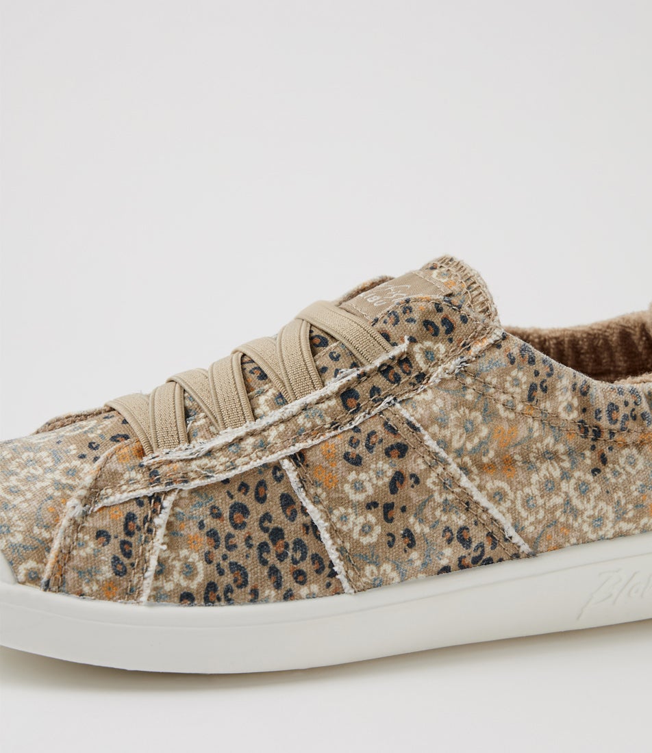 Vex Petal Leopard Canvas Sneakers