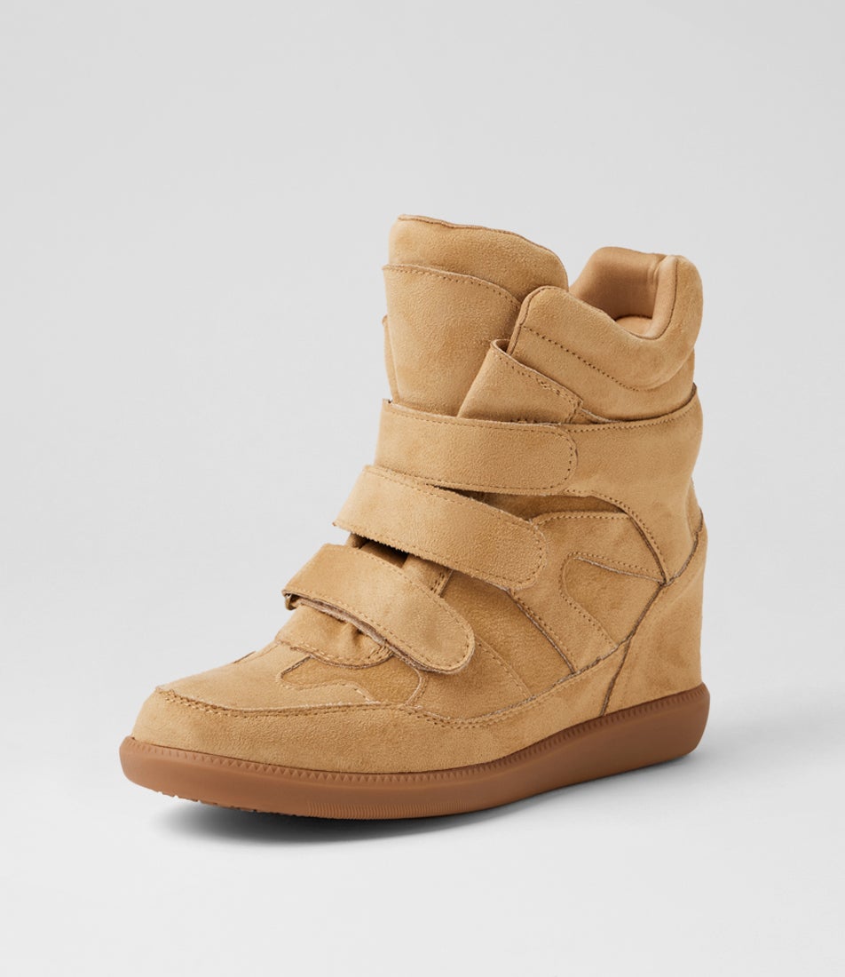 Habit Wheat Microsuede Heels