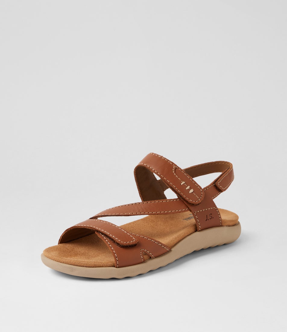 Juliet 01 Cognac Leather Sandals Juliet 01 Cognac Leather Sandals