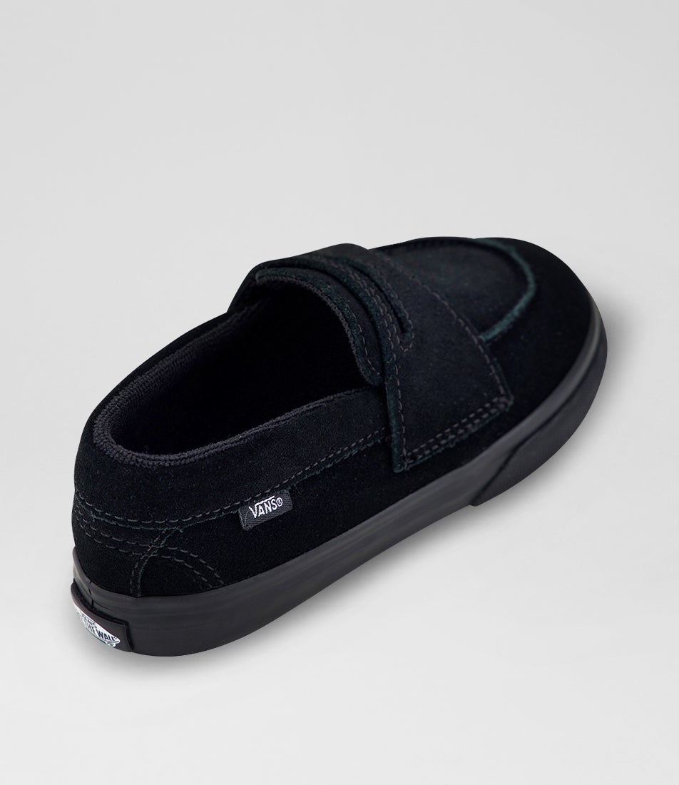 53 Toddler Black Suede Loafer