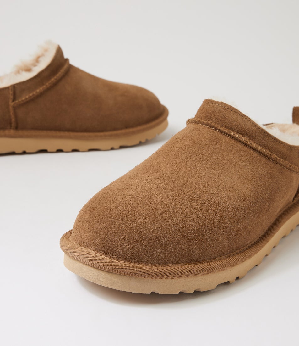 Classic Micro M Light Bronze Suede Flat Shoes Classic Micro M Light Bronze Suede Flat Shoes