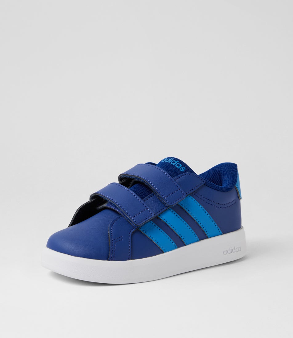 Grand Court 3 Toddler Mystery Ink Ray Blue Sneakers