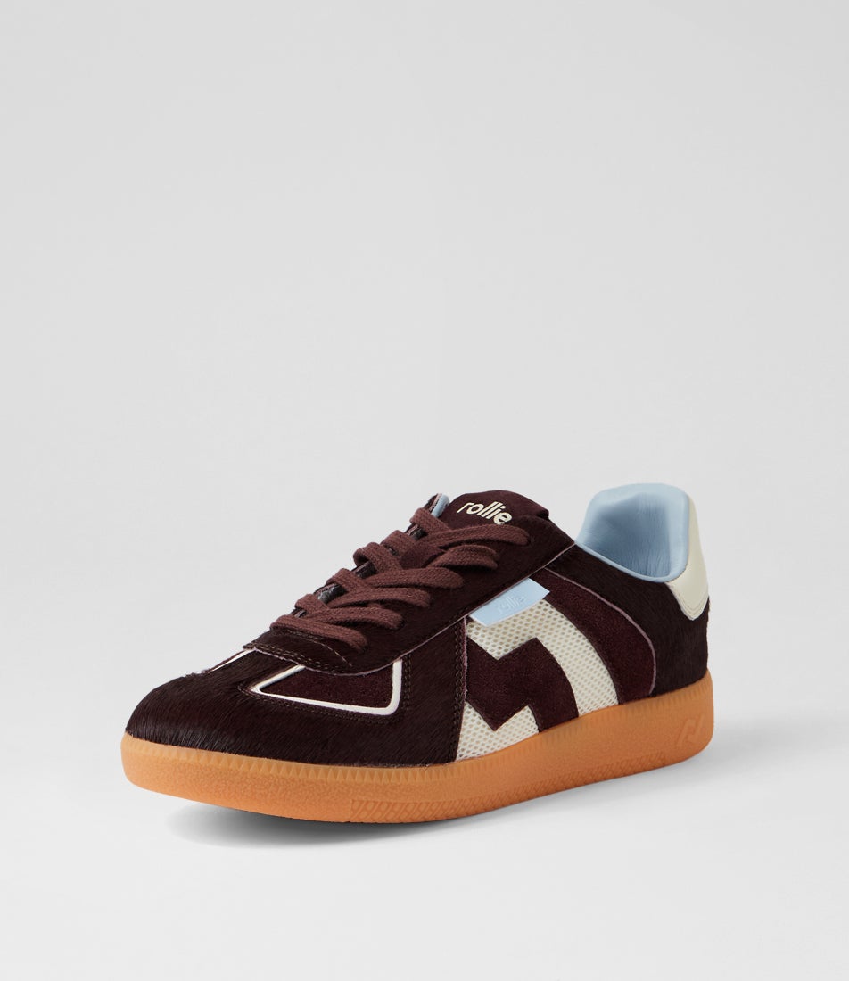 Pace Dary Cherry Bone Leather Sneakers