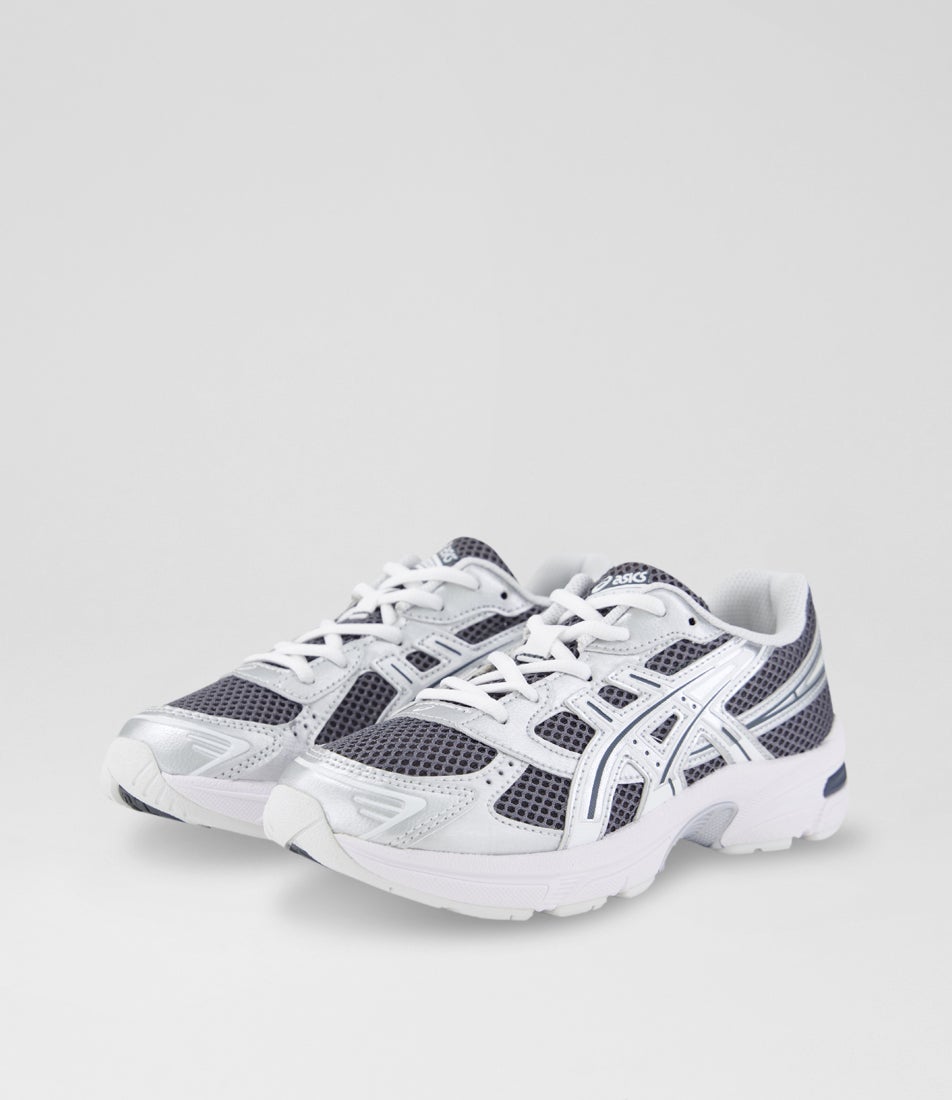 Gel 1130 Youth Carrier Grey Pure Silver Fabric Sneakers