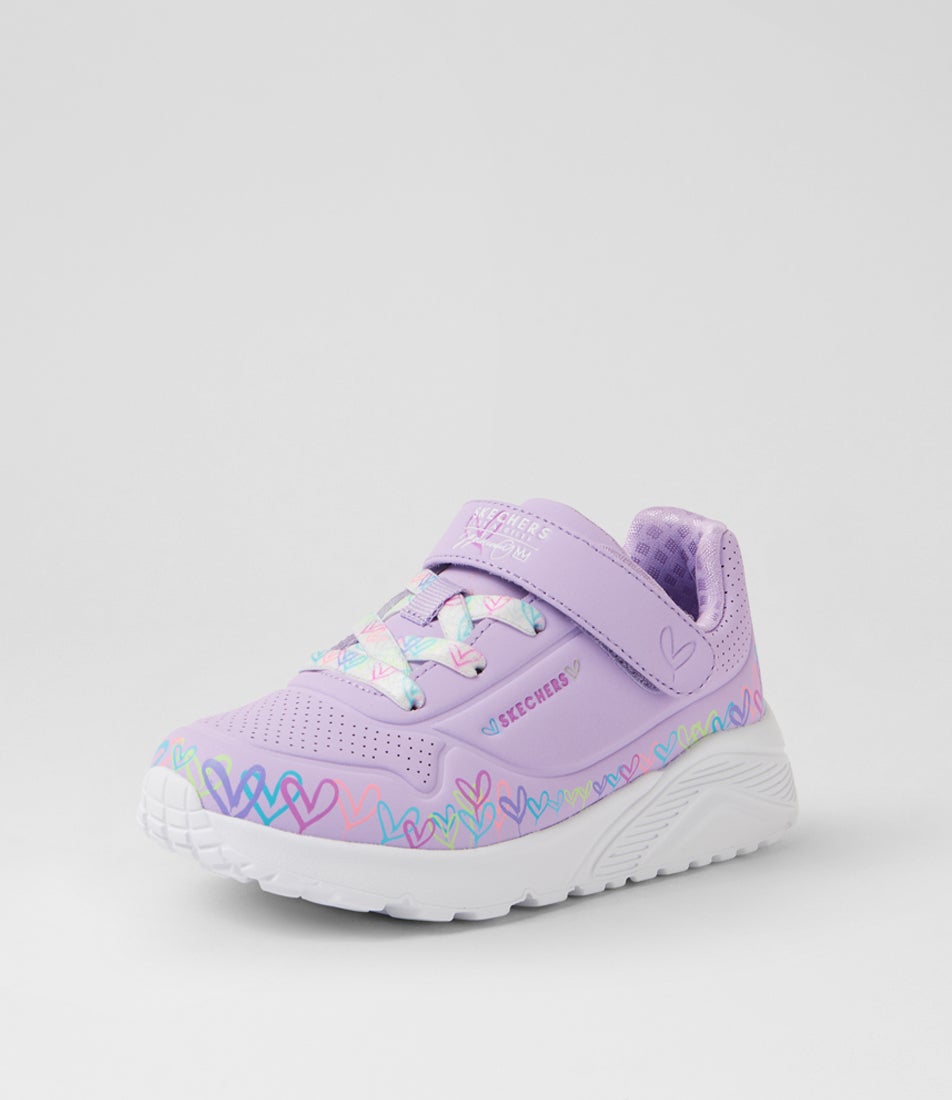 Uno Lite Toddler Multi Lavender Sneakers