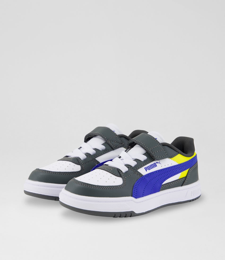 Caven 3 Junior Shadow Gray Royal Sapphire Sneakers