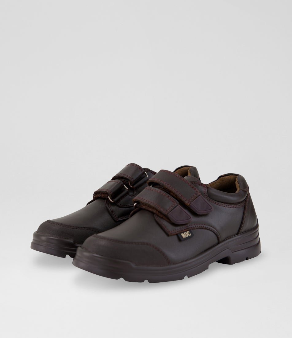 Rapp Junior Brown Leather School Shoes