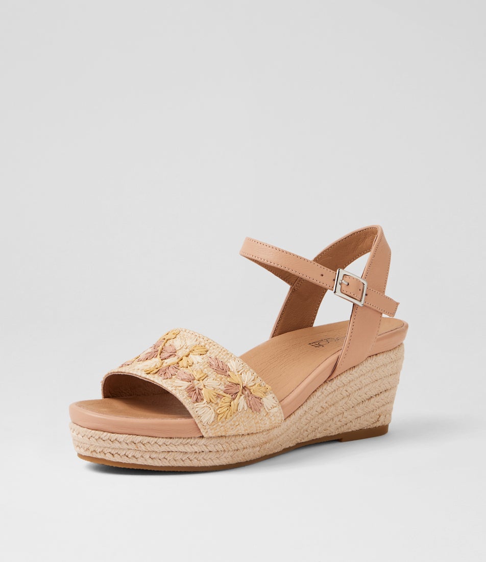 Celeste Dark Nude Multi Sandals