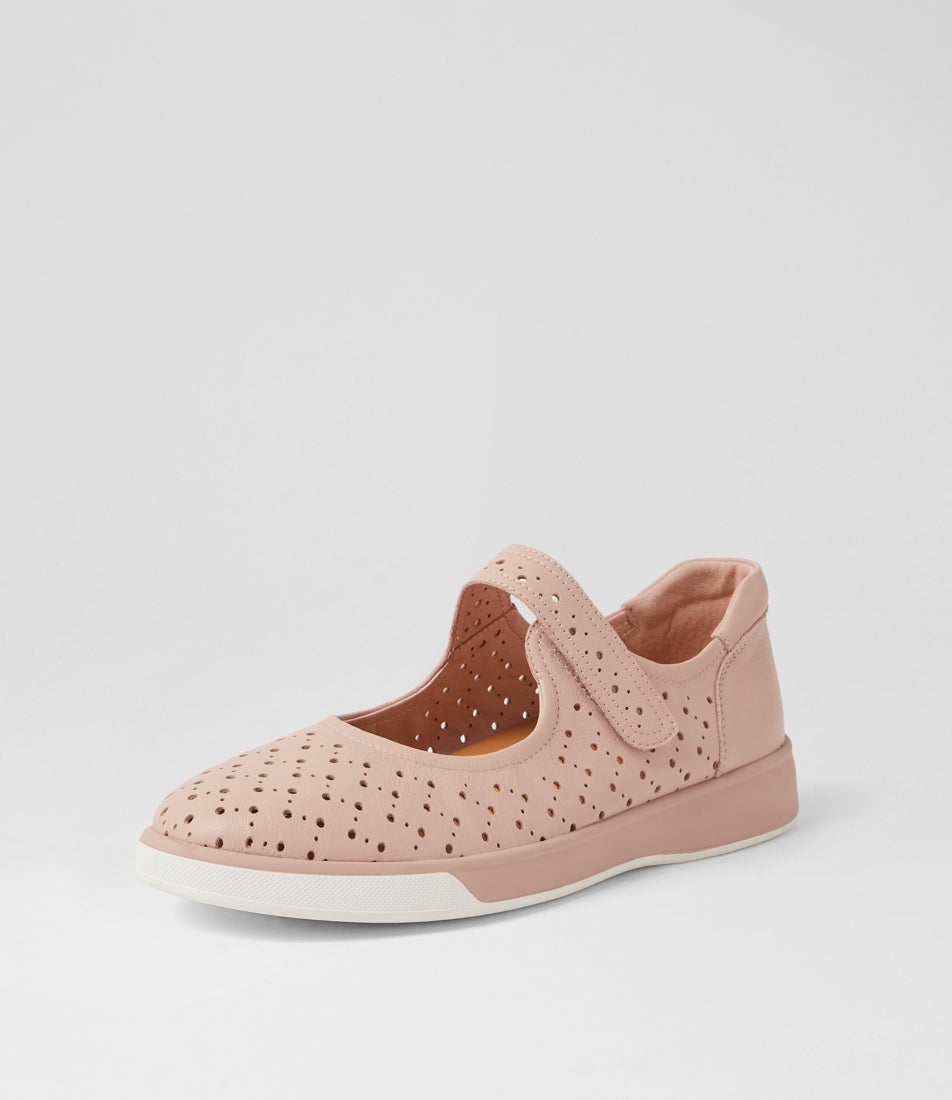 Antho Xf Rose Leather Mary Janes