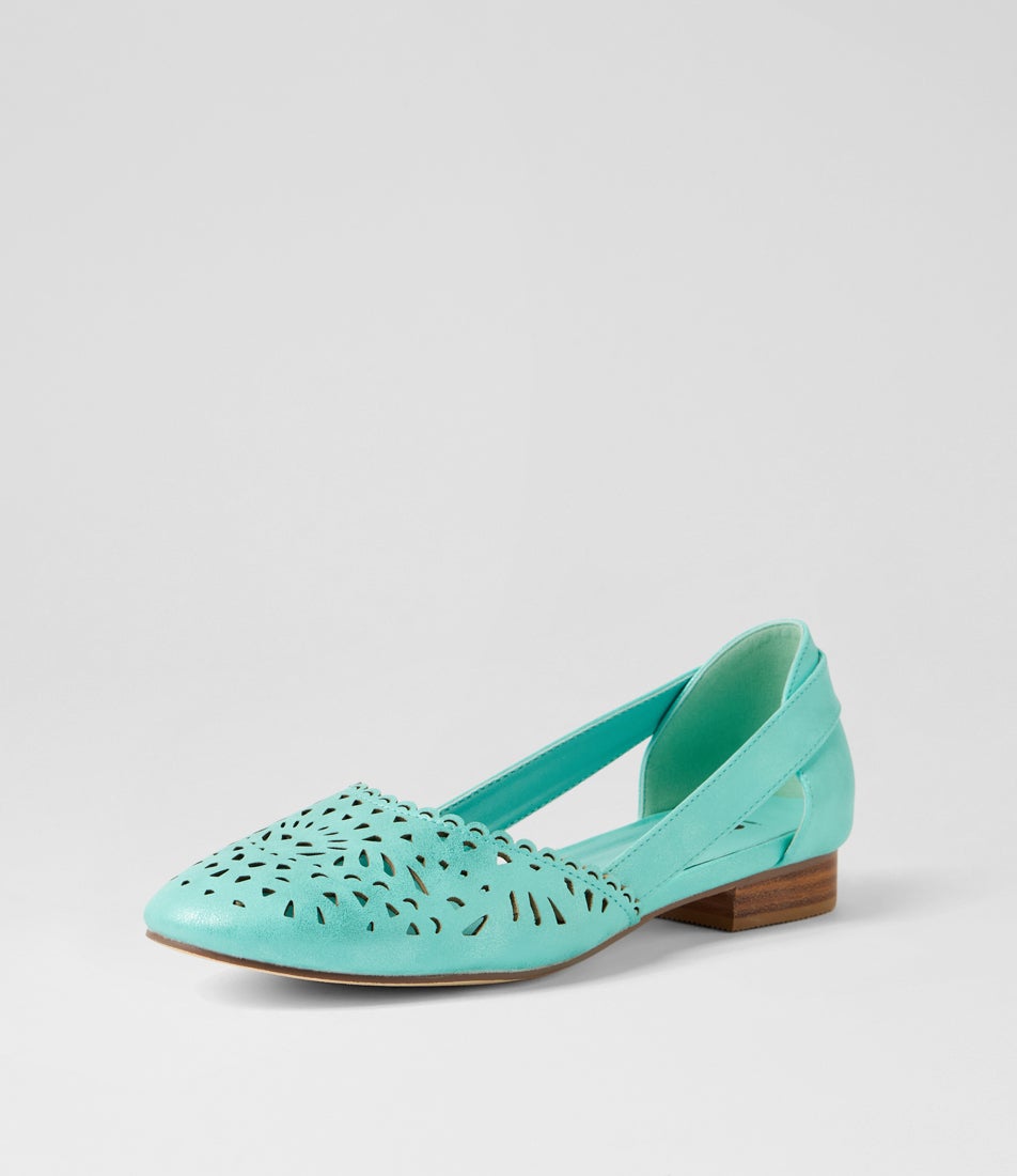 Alkoxy Sea Dust Flat Shoes