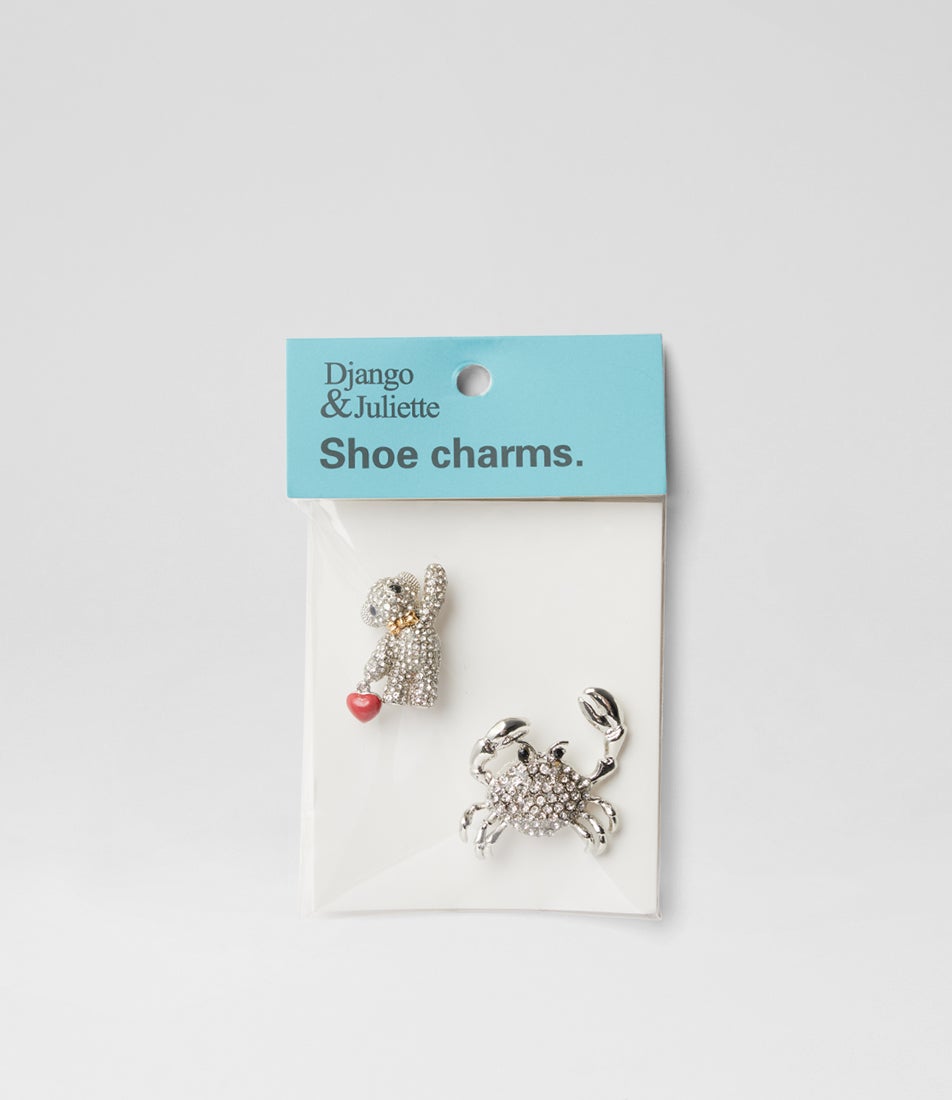 Bling Crab Multi Metal Charm Pack