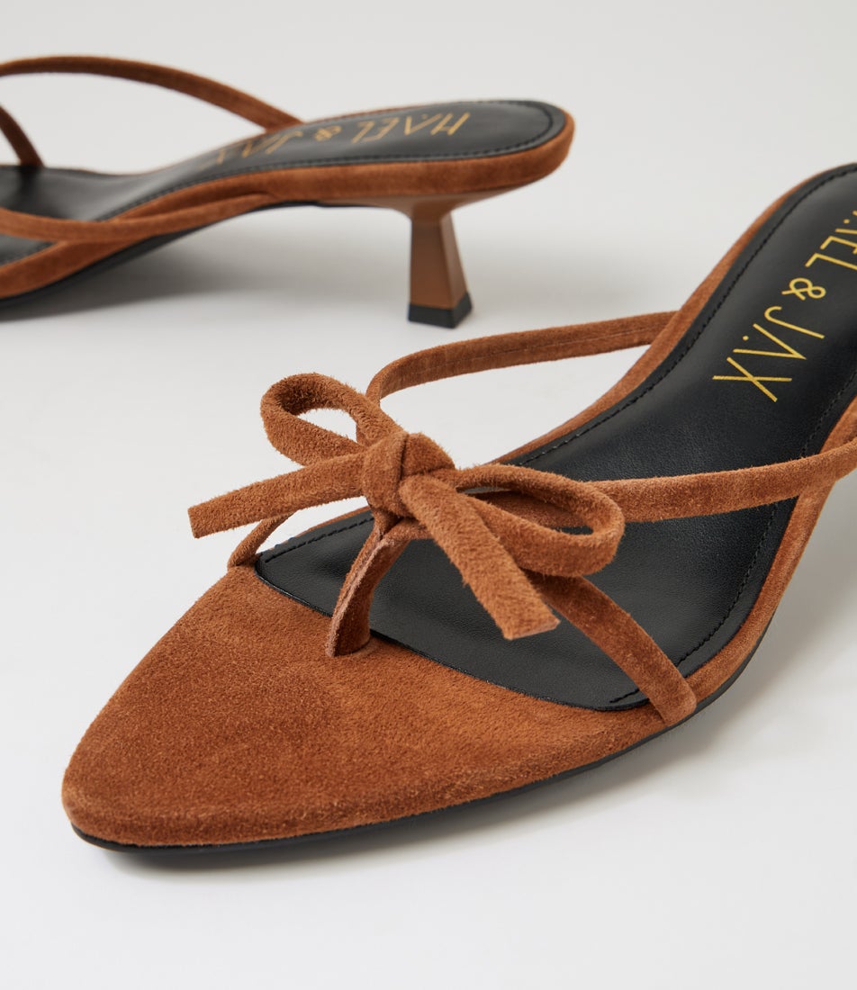 Universe Mocha Suede Sandals