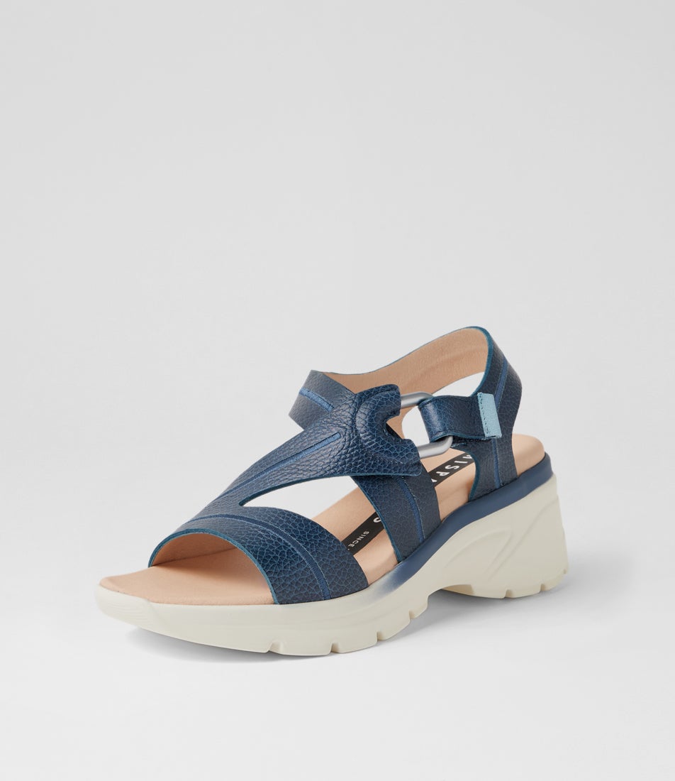 Cedro 70 Jeans Leather Sandals