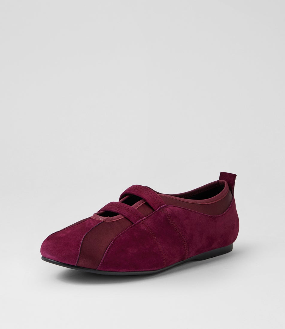 Lunar Plum Suede Sneakers