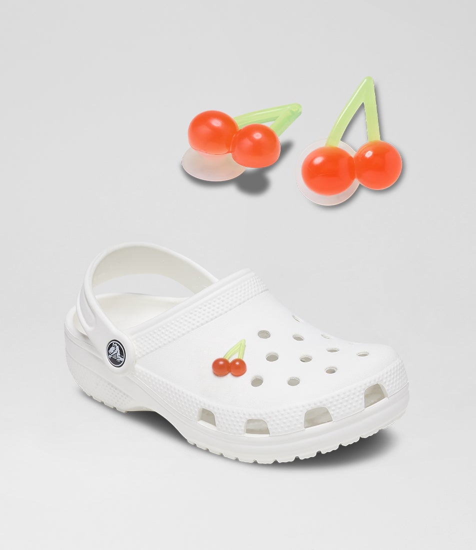 Sugared Cherries Pink Jibbitz