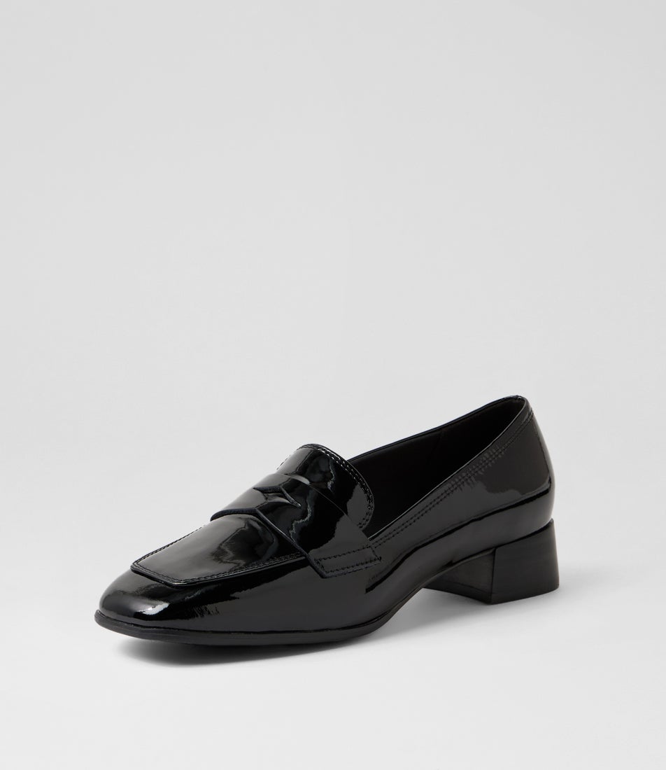 Taylar Black Patent Leather Heels Taylar Black Patent Leather Heels