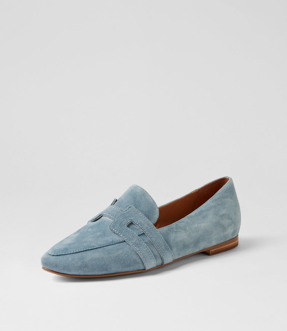 Salti Denim Suede Loafers Salti Denim Suede Loafers