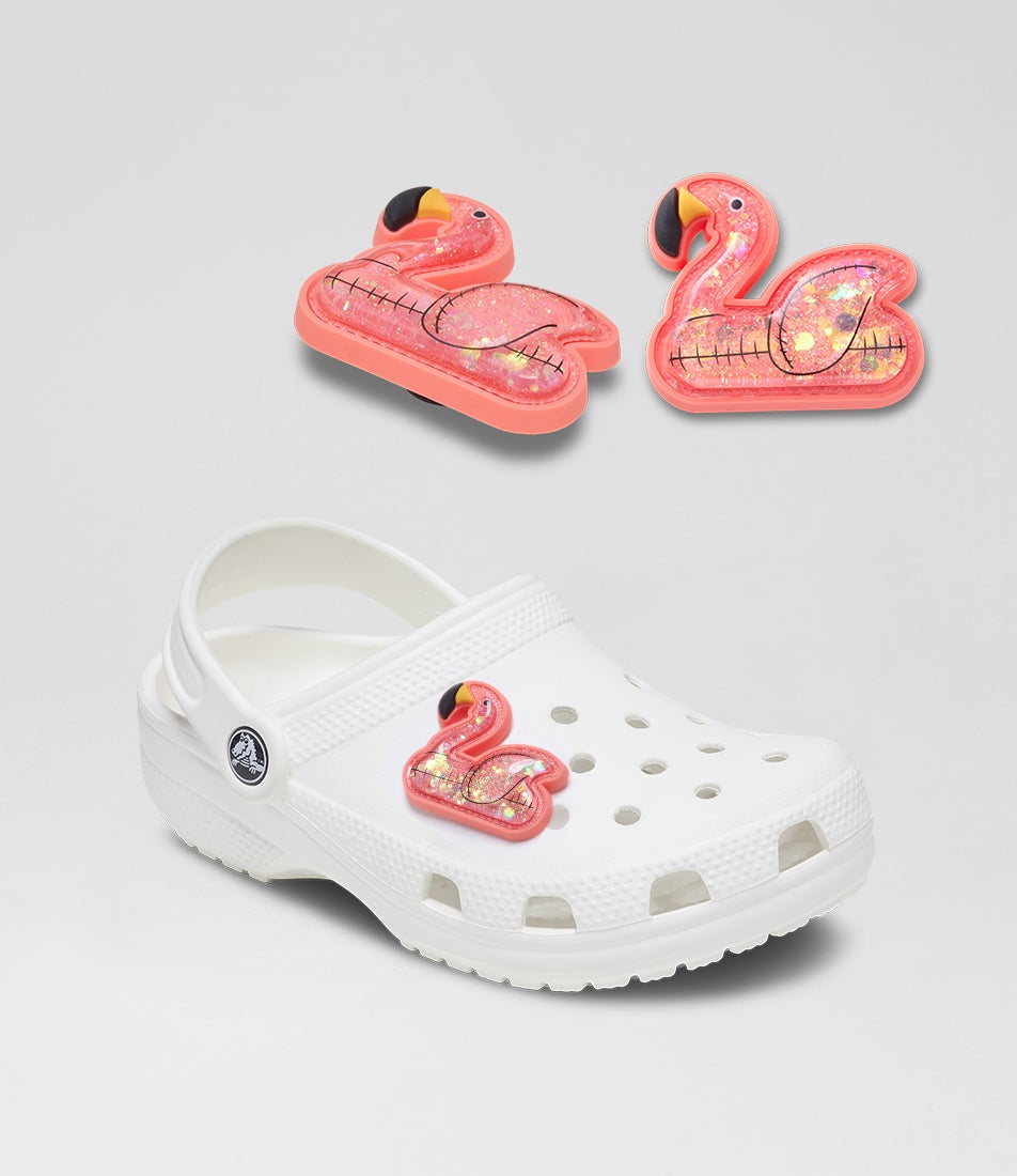 Squish Flamingo Junior Pink Jibbitz