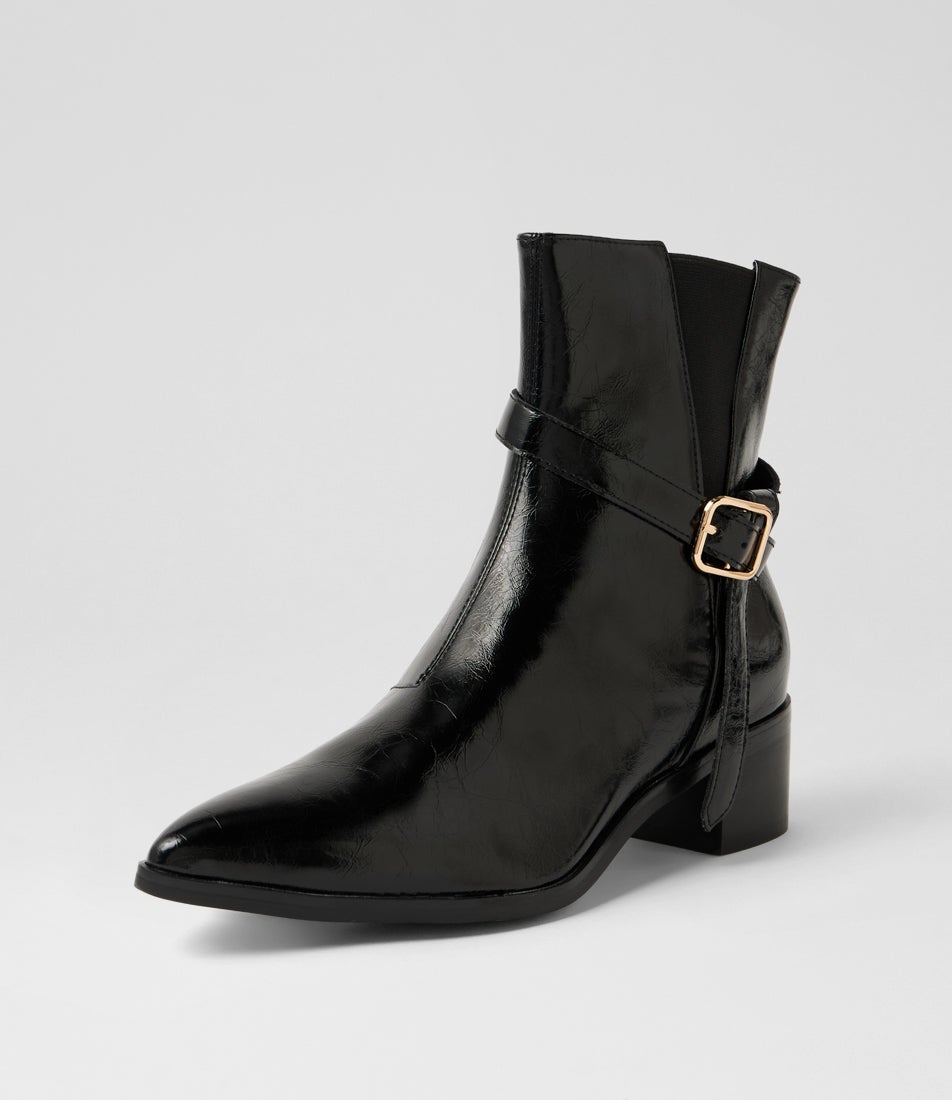 Nyx Black Ankle Boots