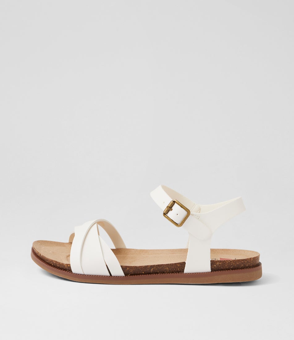 Clonti White Sandals Clonti White Sandals