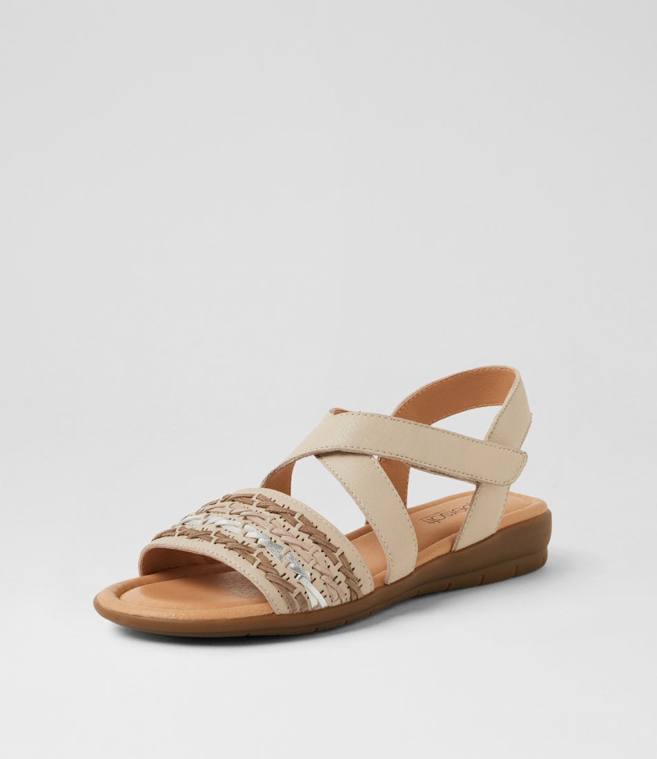 Fidelina Almond Multi Sandals