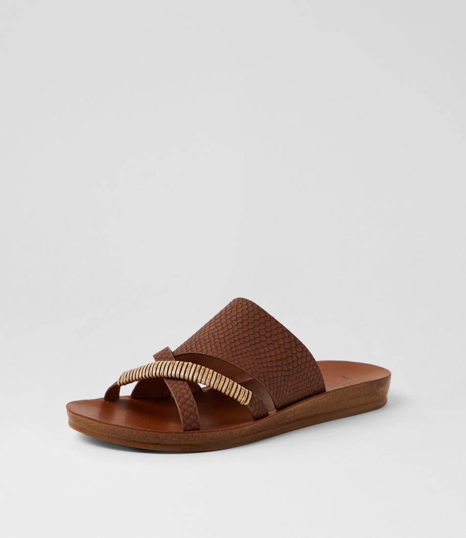 Kistune Choc Lizard Slides