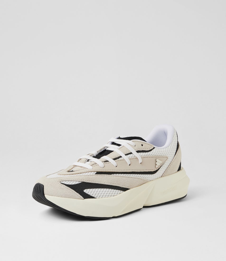 Lightblaze W Alumina Silver Black Mesh Sneakers