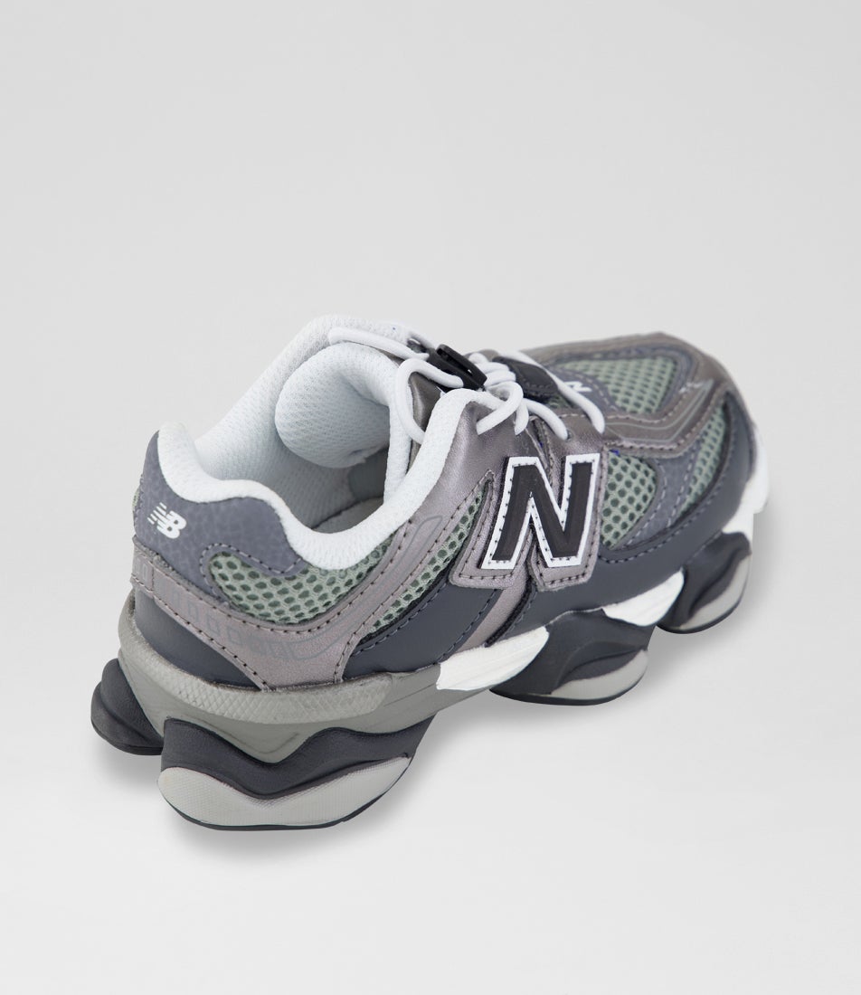 9060 Toddler Magnet Faded Black Mesh  Sneakers
