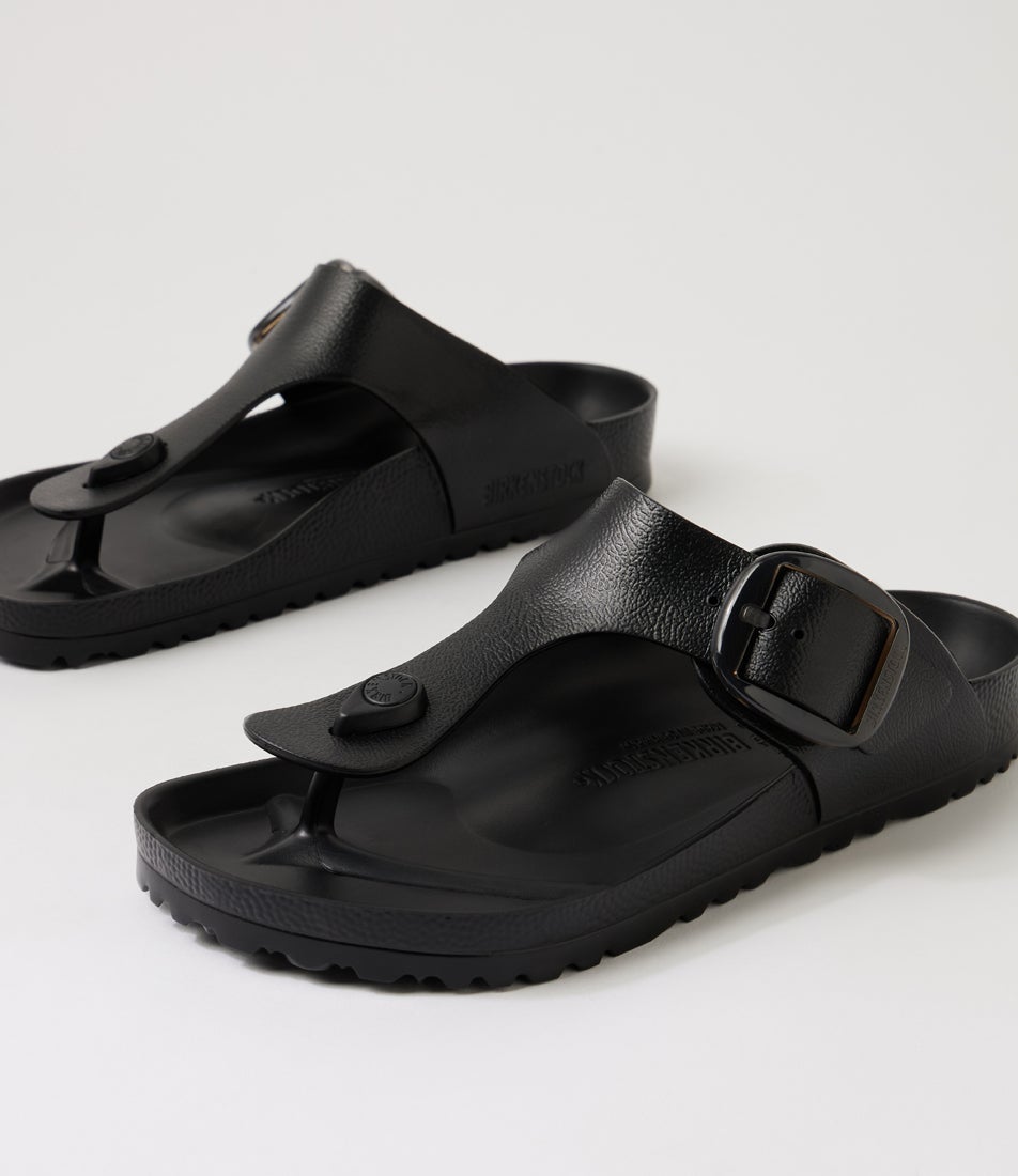 Gizeh Big Buckle Black Eva Sandals