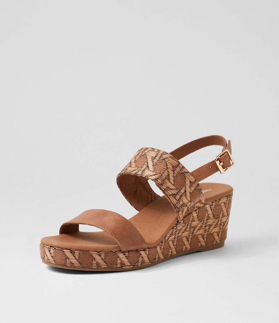 Majera Tan Leather Sandals