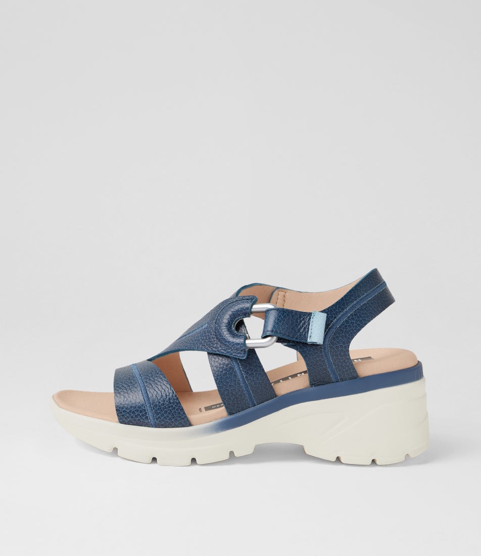Cedro 70 Jeans Leather Sandals