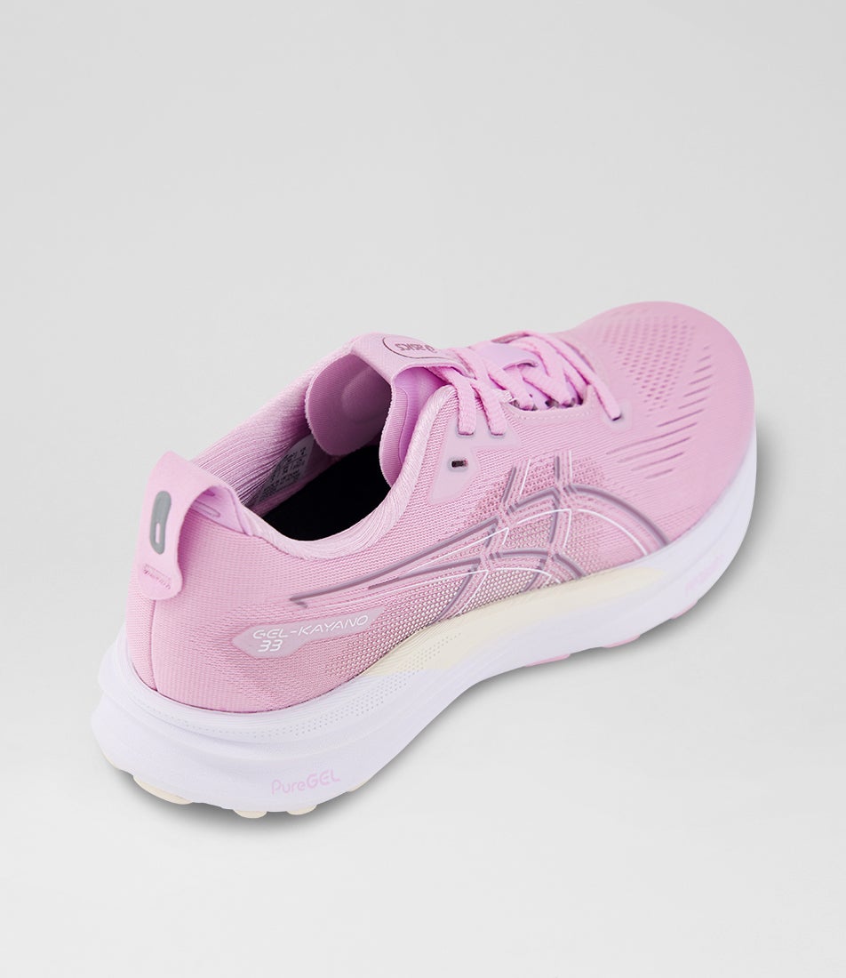 Kayano 33 Yth Hazy Lilac Rose Dust Mesh Sneakers