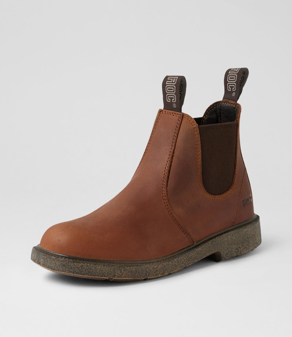 Jeepers Junior Tan Buff Leather School Shoes