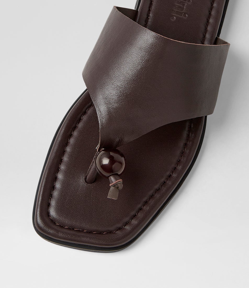 Arai Dark Brown Leather Thongs