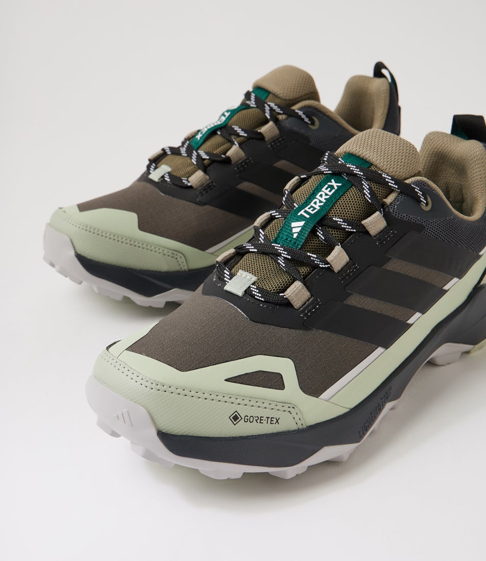 Terrex Skychaser Ax5 W Collegiate Green Grey Carbon Fabric Sneakers