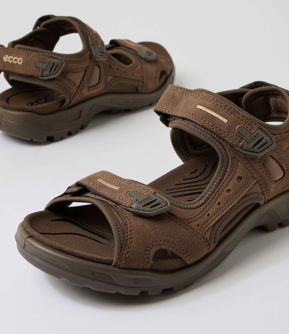 Offroad M Dark Clay Leather Sandals