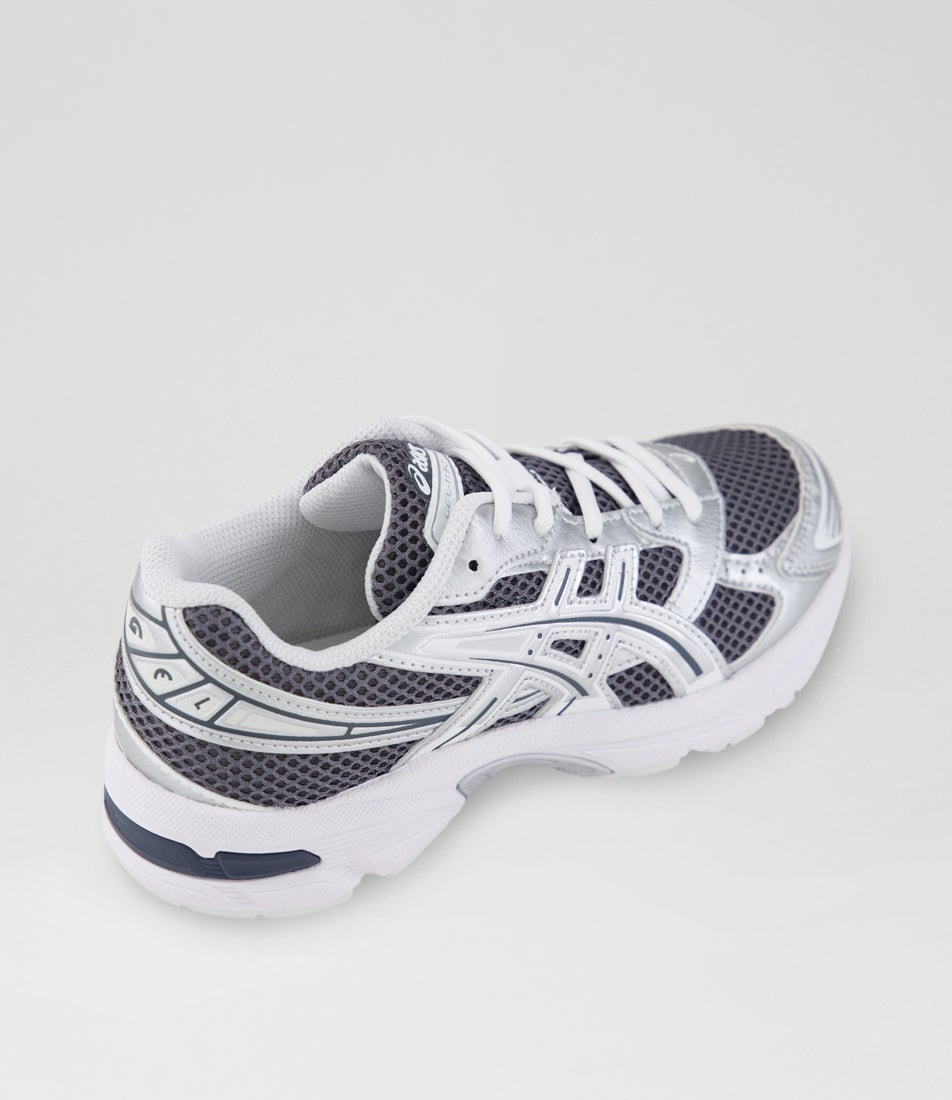 Gel 1130 Youth Carrier Grey Pure Silver Fabric Sneakers