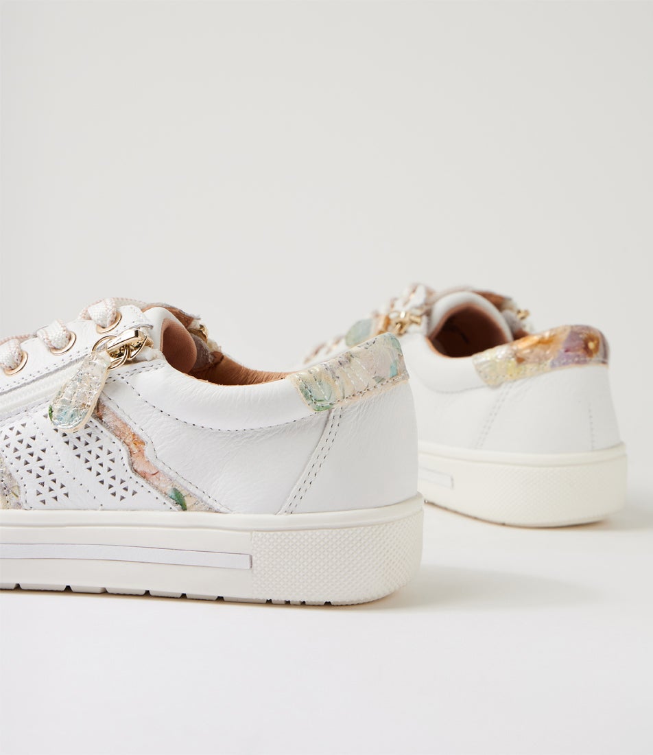 Emillio White Meadow Multi Sneakers
