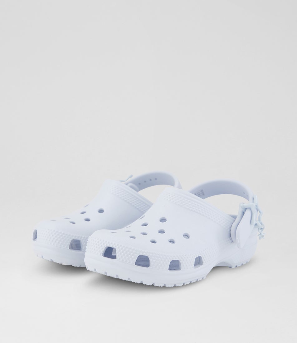 Star Buckle Clog Junior Sky Ice Eva Sandals