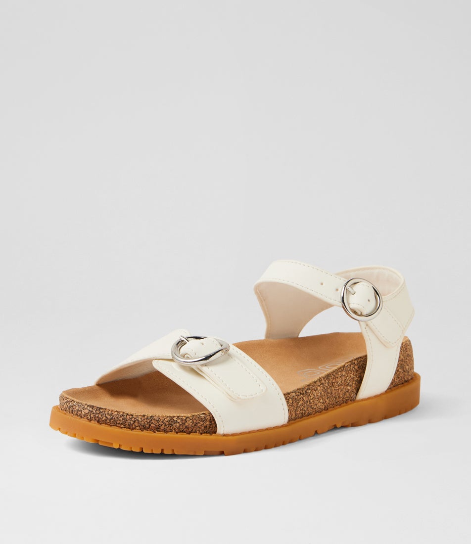 Tyler Youth White Sandals