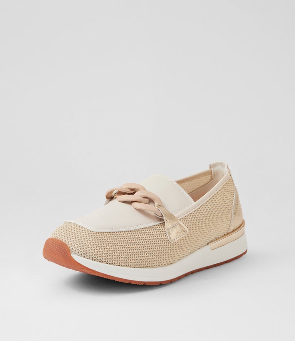 Roosh Natural Mix Mesh Sneakers