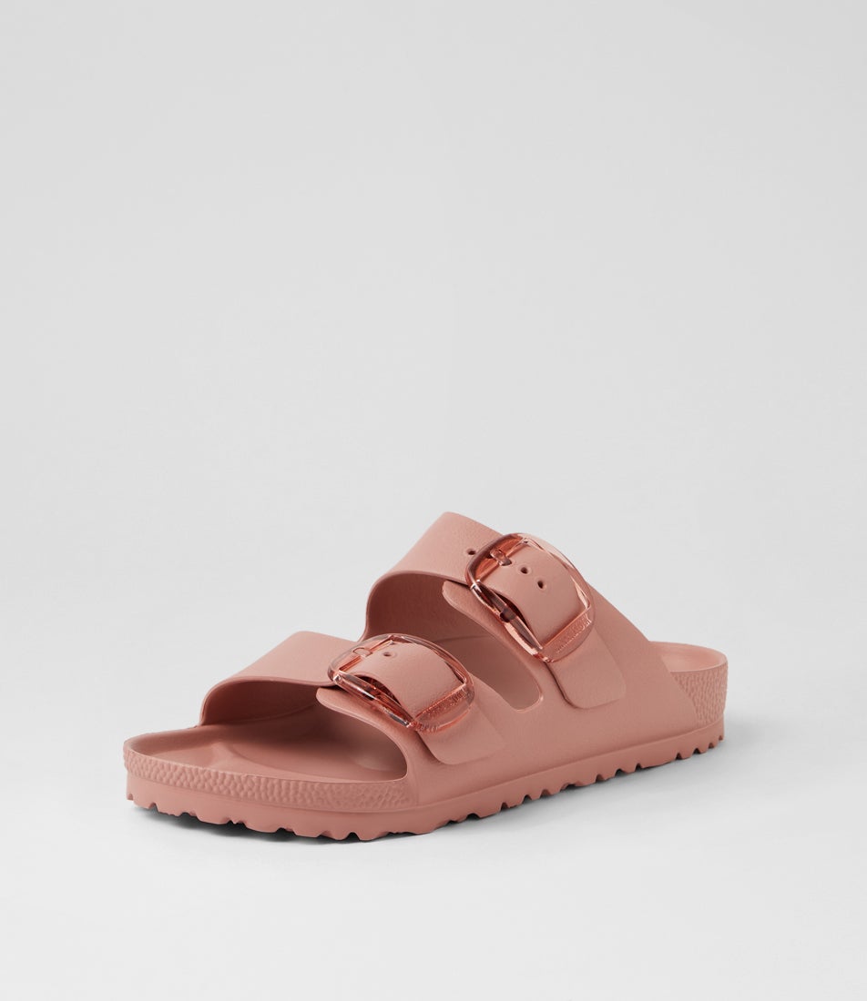 Arizona Big Buckle Pink Clay Eva Slides