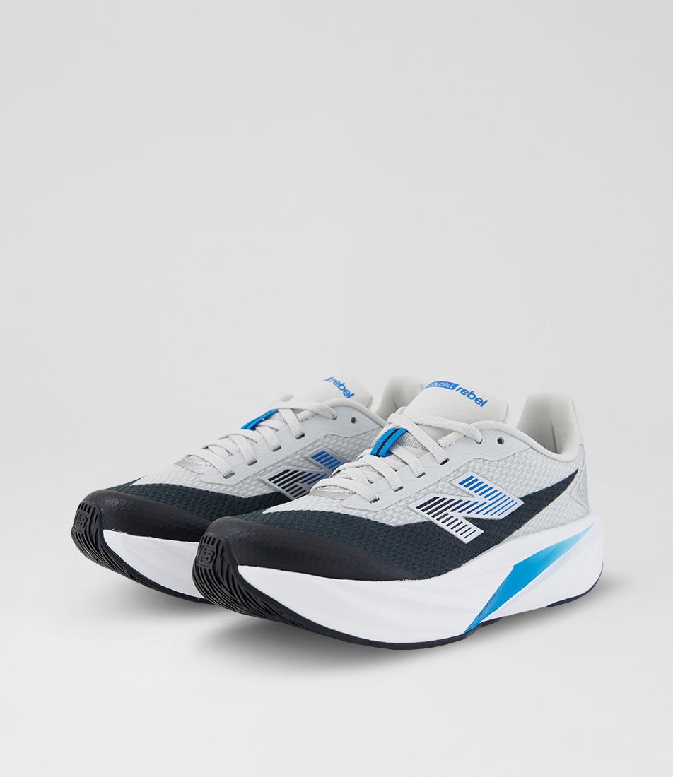 Fuelcell Rebel V5 Youth Grey Matter Black Altitude Mesh Sneakers