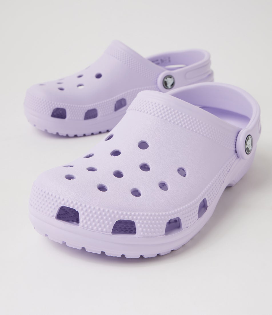 Classic Clog W Purple Halo Croslite Sandals